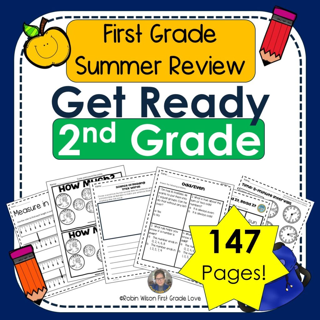 Getting Ready for 2nd Grade: A Simple Summer Plan for Success