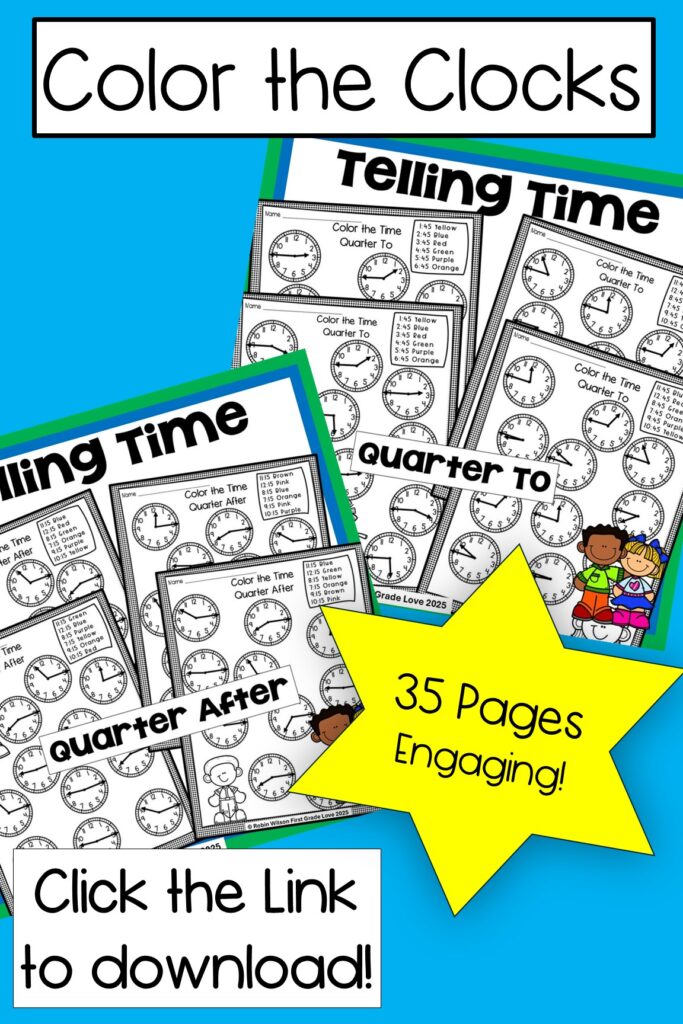 Telling Time to the Quarter to and Quarter After