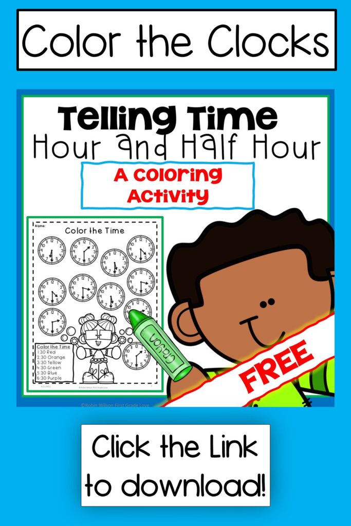 Telling Time Free Resource