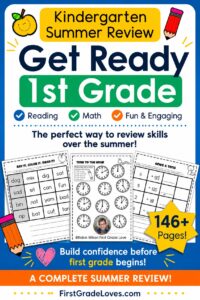 Get Ready for First Grade Resource